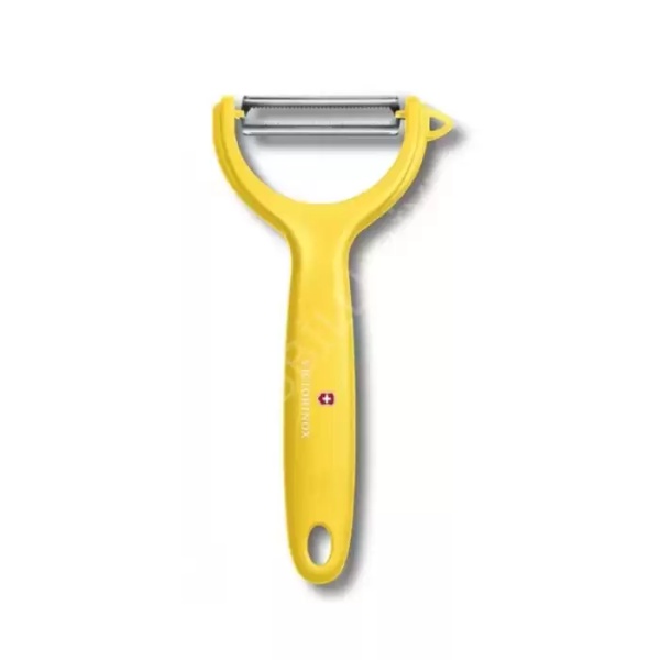 Curatator rosii Victorinox Tomato Peeler, lama dubla, Yellow 7.6079.8