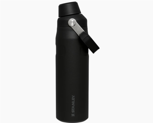 Sticla termoizolanta Stanley Iceflow Fast Flow Bottle 0.7L, Black 2.0 10-11287-324