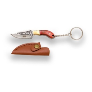 Briceag breloc Joker Knife, maner lemn, lungime 8.7cm JKR0817