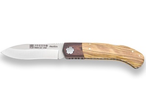 Briceag Joker Pachon, maner lemn maslin&trandafir, lama 8cm NO98 - Img 1
