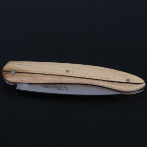 Briceag Laguiole en Aubrac, maner lemn fag, lama 10cm - LGLLFU99WAI/LSB1 - Img 4