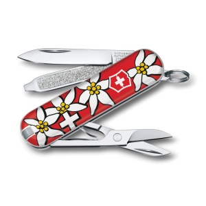 Briceag Victorinox Classic SD,58mm, Edelweiss 0.6223.840B1 Blister
