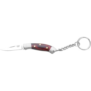 Bricege breloc Joker, maner lemn&otel, lama 3.5cm JKR0325