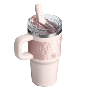 Cumpara Cana termoizolanta Stanley The Quencher ProTour Flip Straw Tumbler 0.59L, Rose Quartz 10-12484-096 2