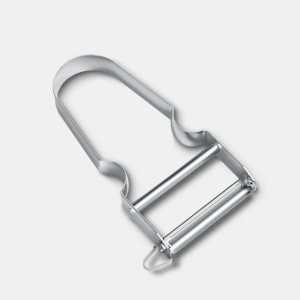 Curatator Victorinox Star Peeler, 110mm, lama dubla, otel, argintiu 6.0912 - Img 3