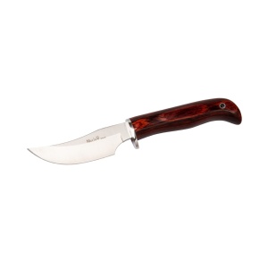 Cutit jupuit Muela DP-10R,maner lemn presat de trandafir, lama 10 cm