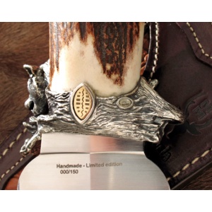 Cumpara Cutit Muela B.F-Leopard, maner corn de cerb, lama 24cm 3