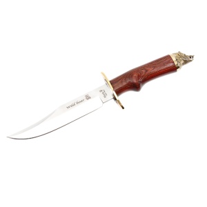 Cutit Muela WILDBOAR-16R, maner lemn presat trandafir, lama 16cm