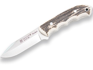 Cutit Outdoor Joker Teckel, maner corn cerb, lama full tang 9.5 cm CC85 - Img 1
