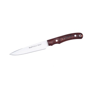 Cutit Outdoor Muela CRIOLLO-14,maner lemn presat coral, lama 14 cm