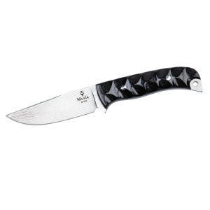 Cutit Outdoor Muela HUSKY-10M.DX,maner micarta 3D neagru albastru, lama 10 cm