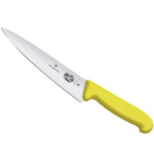Cutit pentru carne Victorinox Carving, lama 25cm, Yellow 5.2008.25