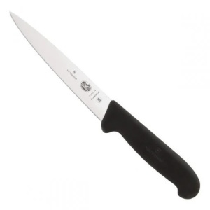 Cutit pentru filetat Victorinox Swiss filleting Knife, 16cm, Black 5.3703.16B Blister