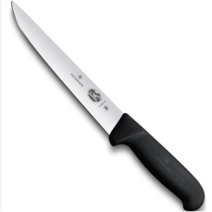 Cutit pentru injunghiat Victorinox Sticking Knife, lama 25cm, Black 5.5503.25