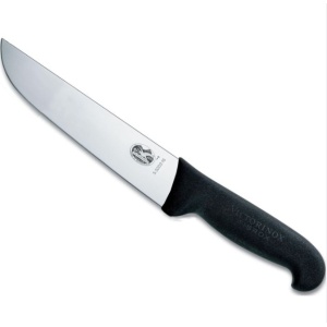 Cutit pentru macelarie Victorinox Butcher Knife, lama 16cm, Black 5.5203.16