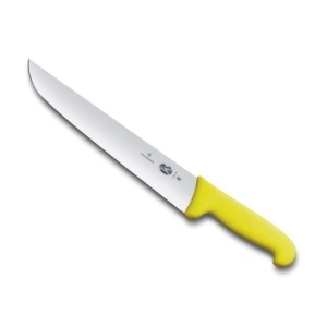 Cutit pentru macelarie Victorinox Butcher Knife, lama 26cm, Yellow 5.5208.26