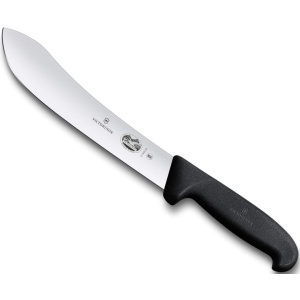 Cutit pentru macelarie Victorinox Butcher Knife, lama 31cm, Black 5.7403.31