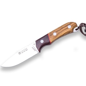 Cutit pentru Outdoor Joker Aguila, maner lemn maslin, lama full tang 10.5cm CO105