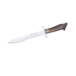 Cutit Vanatoare Muela Chevreuil-22S,maner corn de cerb, lama 22 cm