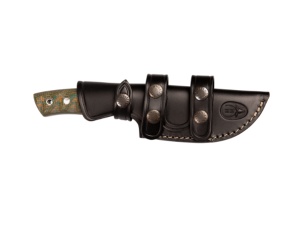 Cutit Vanatoare Muela KODIAK-10G.M,maner micarta verde, lama 10 cm - Img 3