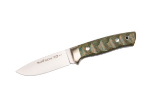 Cutit Vanatoare Muela KODIAK-G/K,maner micarta 3D black mustard, lama 10 cm - Img 1