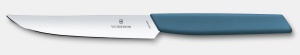 Cutit Victorinox Swiss Modern pentru friptura, lama 12cm, Blue 6.9006.122 - Img 1