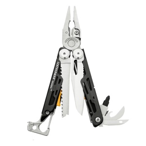 Multifunctional Leatherman Signal, 19 instrumente, Argintiu&Negru 832265