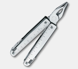 Multifunctional Victorinox Swiss Tool X, 115 mm, teaca piele, argintiu 3.0327.L - Img 6