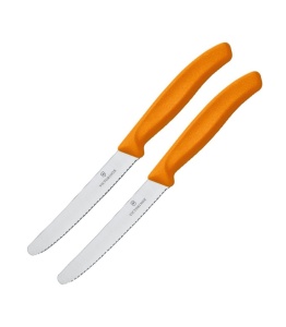 Set cutite curatat Victorinox Swiss Classic Paring Set, 2 piese, Orange 6.7836.L119B - Img 2