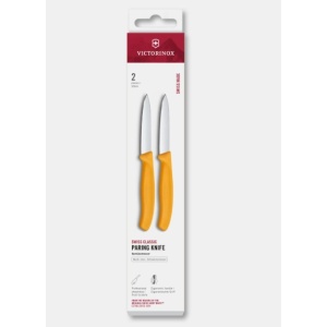 Set cutite curatat Victorinox Swiss Classic Paring Set, 2 piese, Yellow 6.7608.2C1