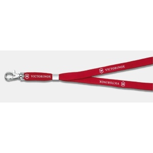 Snur textil cu SnapLock Victorinox pentru multifunctionale, 120mm, Red 4.1879