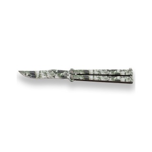 Briceag fluture Joker, maner aluminiu, lama 10cm JKR0722