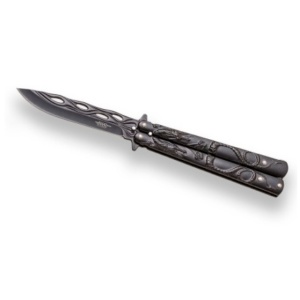 Briceag fluture Joker, maner otel, lama 10cm JKR0827