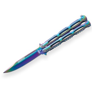 Briceag fluture Joker, maner otel, lama 9.5cm JKR0507