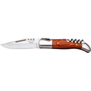 Briceag Joker Laguiole, maner lemn rosu, lama 9 cm JKR0284