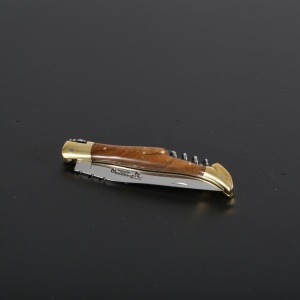 Briceag Laguiole en Aubrac, maner lemn tec, lama 12cm - LGL0312TKL/FSJ1 - Img 4