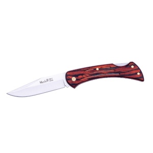 Briceag Muela K-9R.M,maner lemn presat coral, lama 9 cm