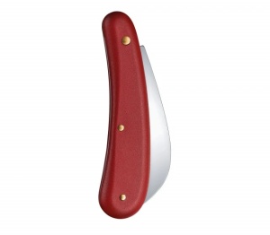 Briceag Victorinox pentru altoit M, 110 mm, lama usor curbata, rosu 1.9301 - Img 3