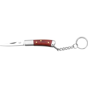 Bricege breloc Joker, maner lemn&otel, lama 4cm JKR0326