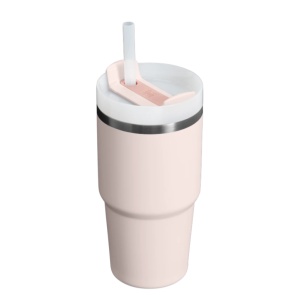 Cana termoizolanta Stanley The Quencher H2.O FlowState Tumbler 0.60L, Rose Quartz 2.0 10-10826-303 - Img 2