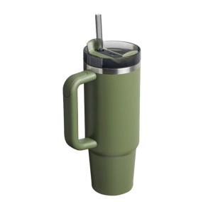 Cana termoizolanta Stanley The Quencher H2.O FlowState Tumbler 0.89L, Dried Pine 10-10827-949 - Img 2