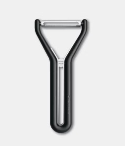 Curatator Victorinox Nova Y Peeler, lama dubla dreapta, Black 6.0982.3 - Img 2