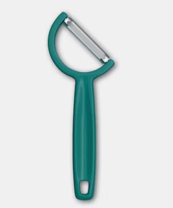 Curatator Victorinox Rho Peeler, lama dreapta, Green 6.0950.4 - Img 2