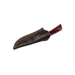 Cumpara Cutit Outdoor Muela REBECO-9R,maner lemn coral, lama 9 cm 2