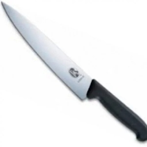 Cutit pentru carne Victorinox Carving, lama 25cm, Black 5.2003.25
