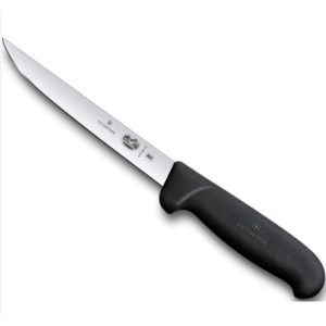 Cutit pentru dezosat Victorinox Boning Knife , lama 12cm, Black 5.6103.12