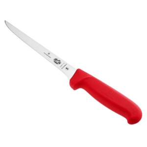 Cutit pentru dezosat Victorinox Boning Knife , lama 15cm, Red 5.6411.15