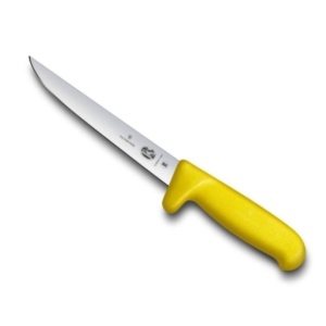 Cutit pentru dezosat Victorinox Boning Knife, lama 15cm, Yellow 5.6618.12
