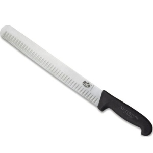 Cutit pentru feliat Victorinox Slicing Knife, lama 30cm, Black 5.4723.30B Blister