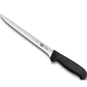 Cutit pentru filetat Victorinox Swiss filleting Knife, lama 20cm, Black 5.3763.20